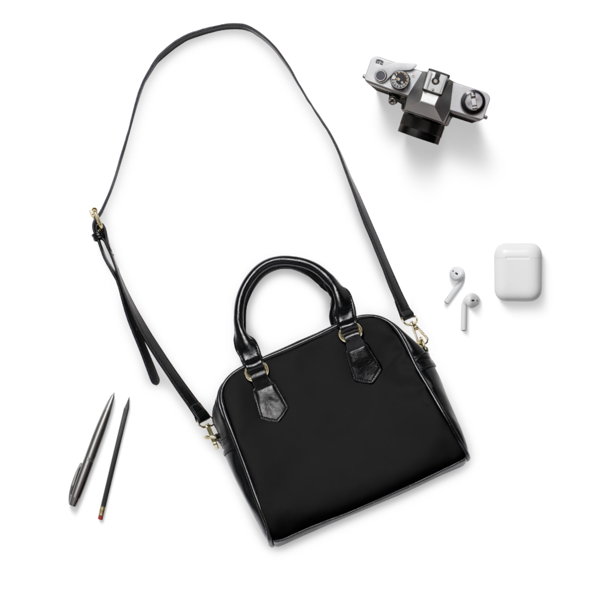 Monogram Luxury" Premium Shoulder Bag – Elegant Crossbody Satchel