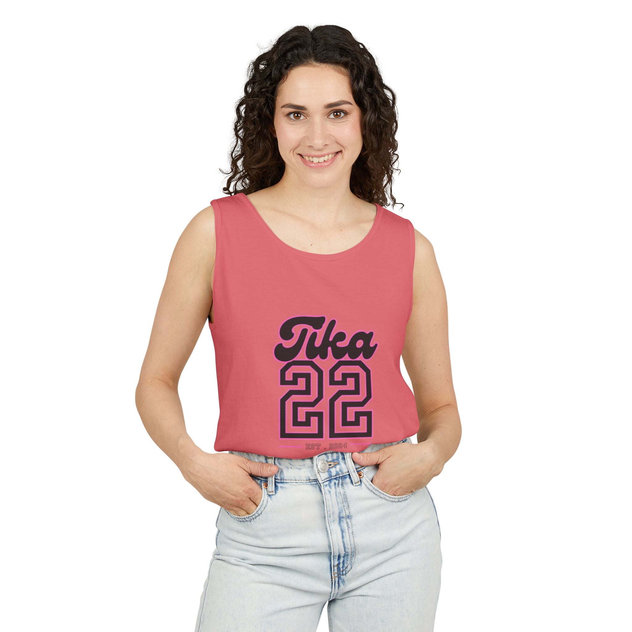 TIKA 22 Premium Unisex Tank Top – Stylish Streetwear Summer EssentialU