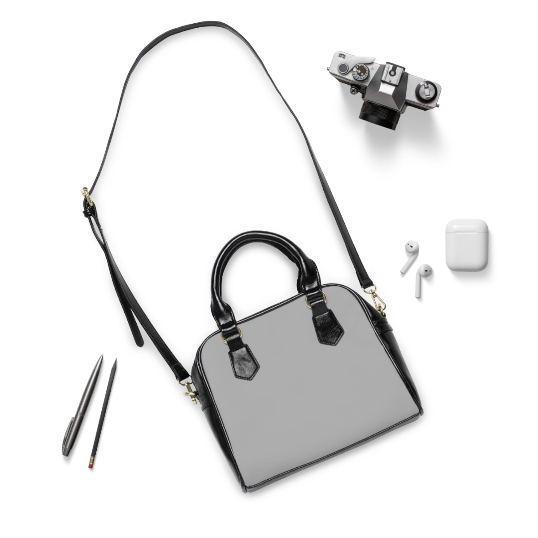 Monogram Luxury" Premium Shoulder Bag – Elegant Crossbody Satchel