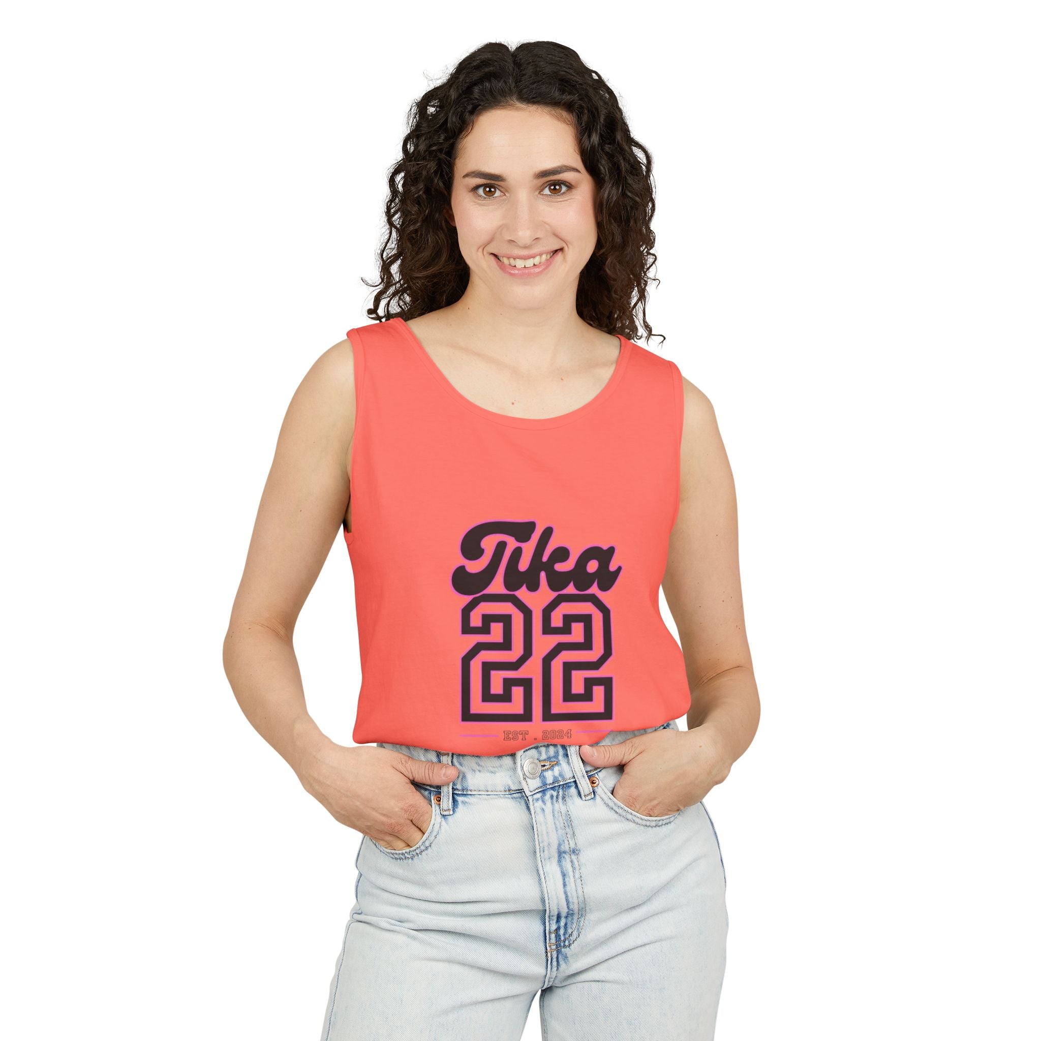 TIKA 22 Premium Unisex Tank Top – Stylish Streetwear Summer EssentialU
