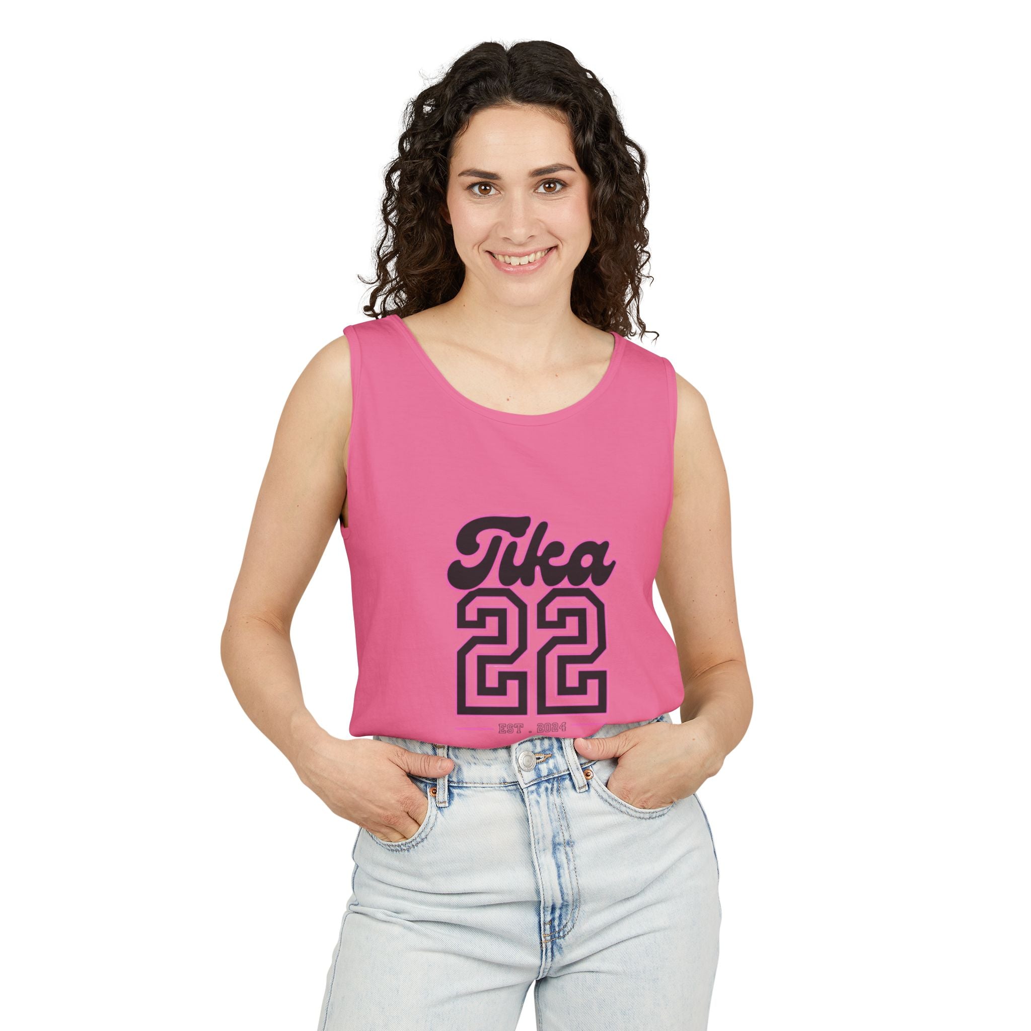 TIKA 22 Premium Unisex Tank Top – Stylish Streetwear Summer EssentialU