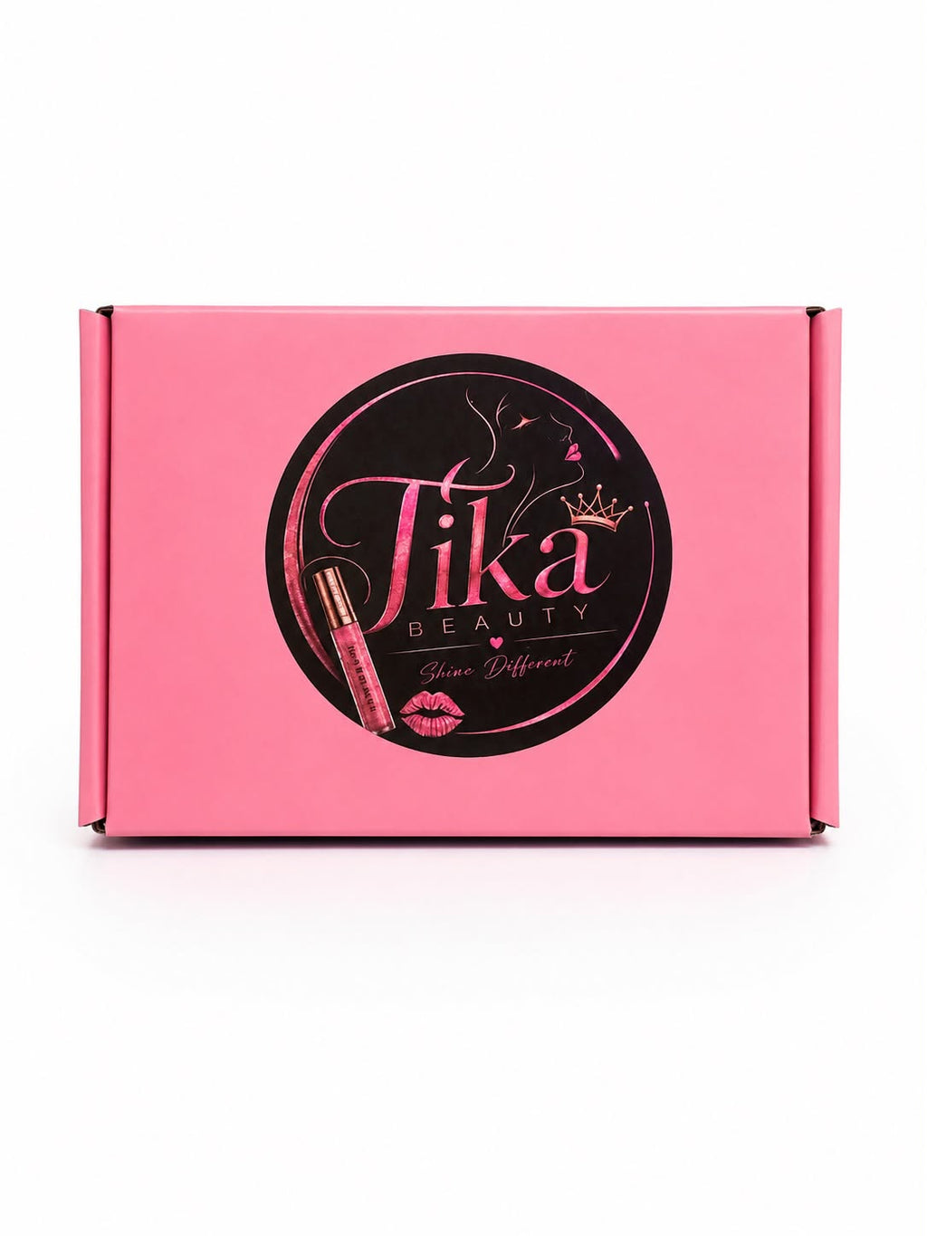 TIKA Luxury Beauty Gift Set – Fragrance, Lip Gloss & Pocket Mirror Collection